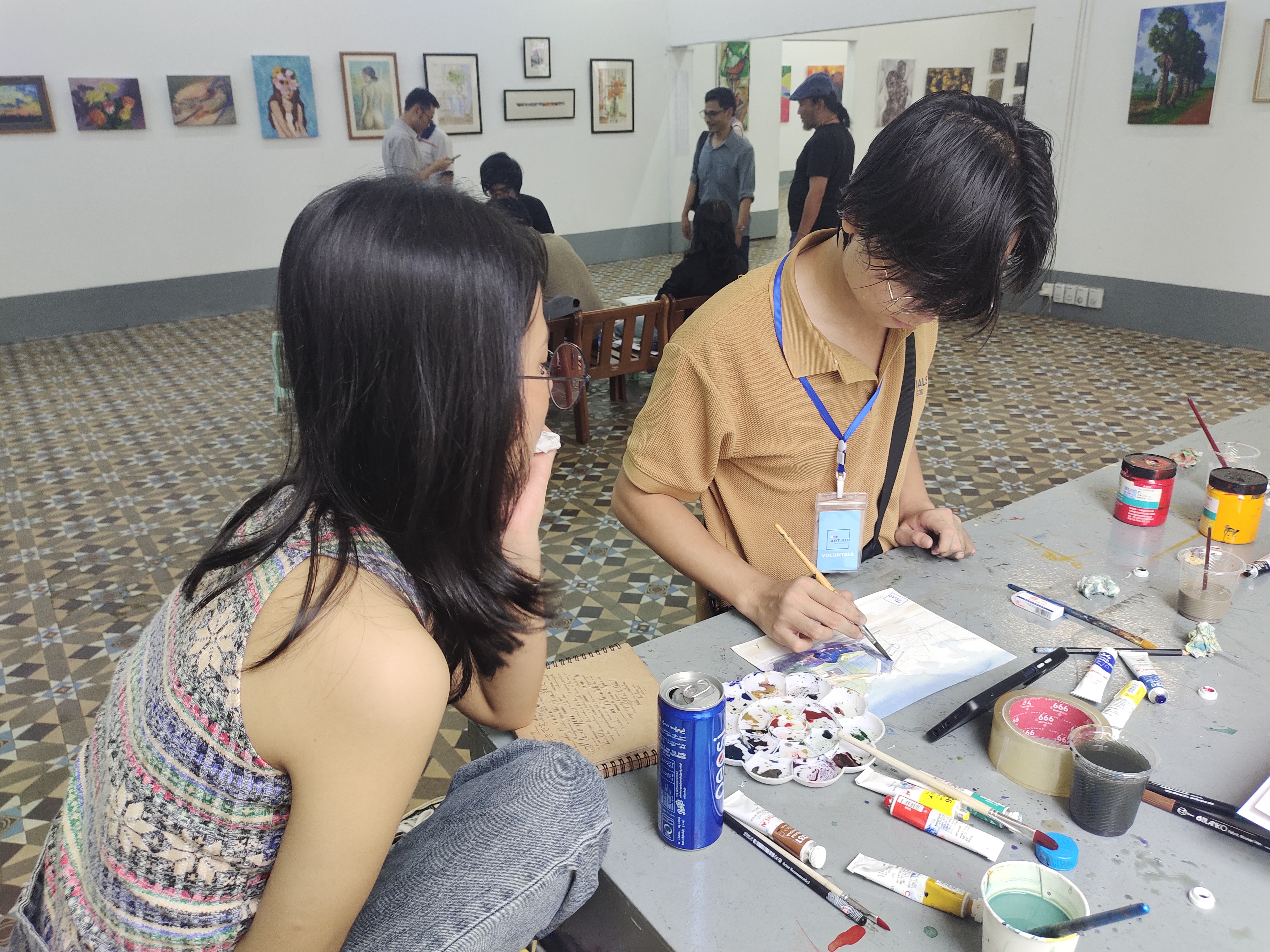 Art Aid For Myanmar - Charity Art Exhibition For Floos Victims3