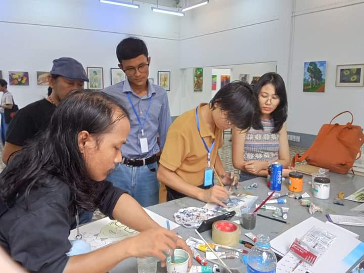 Art Aid For Myanmar - Charity Art Exhibition For Floos Victims5